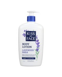 Kiss My Face Ultra Moisturizer Lavender Shea Butter - 16 fl oz