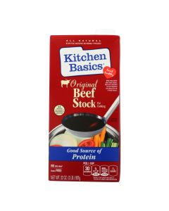Kitchen Basics Beef Stock - Case of 12 - 32 Fl oz.