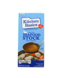 Kitchen Basics Seafood Stock - Case of 12 - 32 Fl oz.