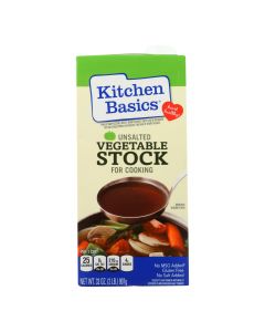 Kitchen Basics Vegetable Stock - Case of 12 - 32 Fl oz.