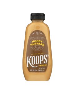 Koops' Mustard, Honey Mustard - Case of 12 - 12 OZ