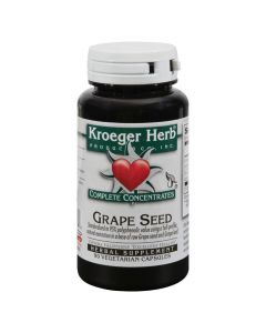 Kroeger Herb Grape Seed - 90 Vegetarian Capsules