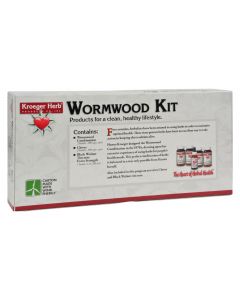 Kroeger Herb Wormwood Parasite Control Kit - 1 Kit