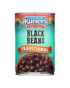 Kuner Black Beans - Case of 12 - 15 oz.