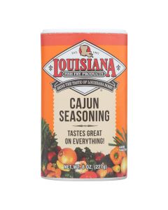 La Fish Fry Seasoning - Cajun - Case of 12 - 8 oz