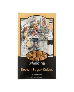 La Medina Sugar Cubes - Brown - Case of 12 - 13 oz.