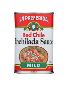 La Preferida Red Chile Enchilada Sauce - Case of 12 - 10 OZ