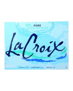 Lacroix Natural Sparkling Water - Case of 2 - 12 Fl oz.