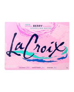 Lacroix Sparkling Water - Berry - Case of 2 - 12 Fl oz.