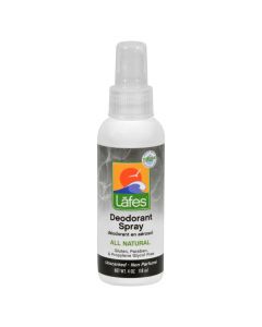 Lafe's Natural Body Care Deodorant Spray with Aloe - 4 fl oz