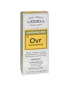Liddell Homeopathic Letting Go Overwhelmed Spray - 1 fl oz