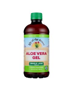 Lily of the Desert - Aloe Vera Gel Whole Leaf - 32 fl oz - Case of 12
