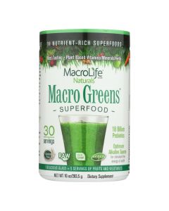 MacroLife Naturals Macro Greens - 10 oz