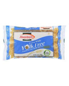 Manischewitz - Extra Wide Yolk Free Noodles - Case of 12 - 12 oz.