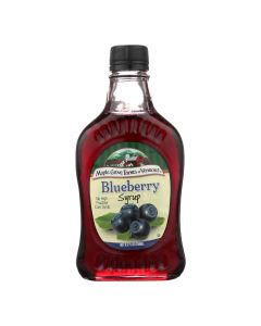 Maple Grove Farms - Blueberry Maple Syrup - Case of 12 - 8.5 Fl oz.