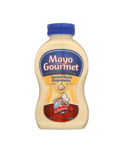 Mayo Gourmet Mayo - Toasted Garlic - Case of 6 - 11 oz
