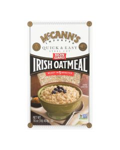 McCann's Irish Oatmeal Quick Easy Irish Oatmeal - Case of 12 - 16 oz.