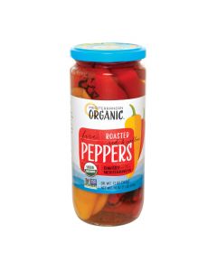 Mediterranean Organic Organic Fire Roasted Red & Yellow Peppers - Case of 12 - 16 OZ