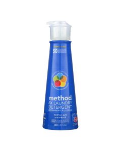 Method Products Laundry Detergent Refill - Fresh Air - Case of 6 - 20 Fl oz.