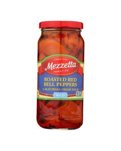 Mezzetta Roasted Bell Peppers - Case of 6 - 16 oz.