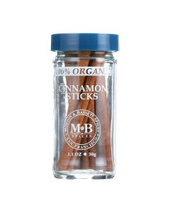Morton and Bassett Cinnamon Sticks - Cinnamon - Case of 3 - 1.1 oz.