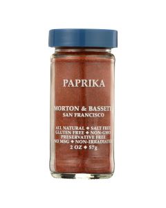 Morton and Bassett Seasoning - Paprika - 2 oz - Case of 3