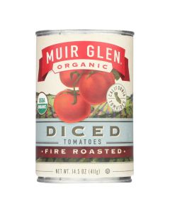 Muir Glen Fire Roasted Diced Tomatoes - Tomatoes - Case of 12 - 14.5 oz.