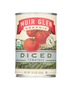 Muir Glen Organic Tomatoes Diced - Tomatoes - Case of 12 - 14.5 oz.
