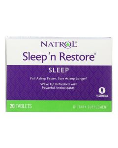 Natrol Sleep 'n Restore - 20 Tablets