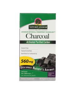 Nature's Answer - Charcoal - Activated Purified - 90 Softgels