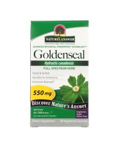 Nature's Answer - Goldenseal Root - 50 Vegetarian Capsules