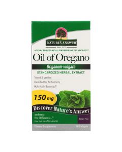 Nature's Answer - Oil of Oregano - 90 Softgels