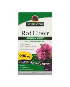Nature's Answer - Red Clover Tops - 90 caps 