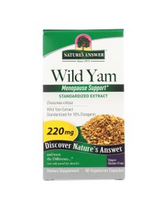 Nature's Answer - Wild Yam Root Extract - 60 Vegetarian Capsules