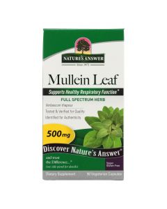 Nature's Answer Mullein Leaf Dietary Supplement  - 1 Each - 90 SGEL
