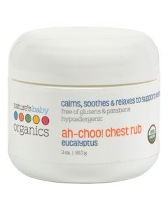 Nature's Baby Organics Ah-Choo Chest Rub Eucalyptus - 2 oz