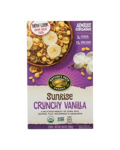Nature's Path Crunchy Vanilla - Sunrise - Case of 12 - 10.6 oz.