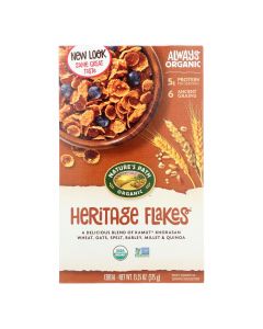 Nature's Path Organic Heritage Flakes Cereal - Case of 12 - 13.25 oz.