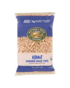 Nature's Path Organic Kamut Puffs Cereal - Case of 12 - 6 oz.