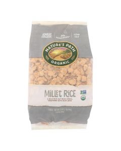 Nature's Path Organic Millet Rice Oat-bran Flakes Cereal - Case of 6 - 32 oz.