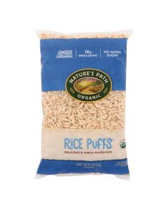 Nature's Path Organic Rice Puffs Cereal - Case of 12 - 6 oz.