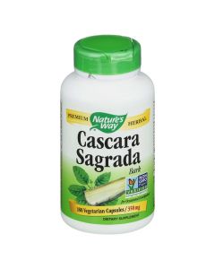 Nature's Way - Cascara Sagrada Bark - 180 Veg Capsules