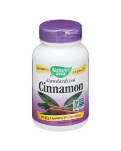 Nature's Way - Cinnamon Standardized - 120 Vcaps