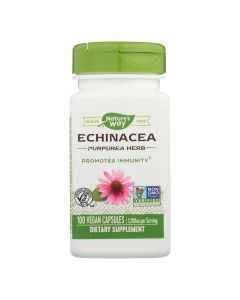 Nature's Way - Echinacea Purpurea Herb - 100 Capsules