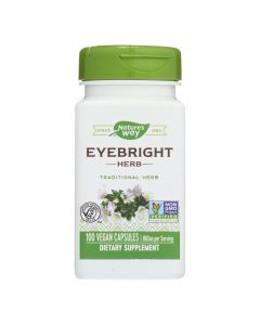 Nature's Way - Eyebright Herb - 100 Capsules