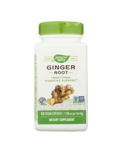 Nature's Way - Ginger Root - 180 Capsules