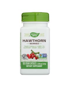 Nature's Way - Hawthorn Berries - 510 mg - 100 Capsules