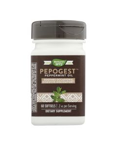 Nature's Way - Pepogest Peppermint Oil - 60 Softgels