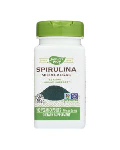 Nature's Way - Spirulina Micro-Algae - 100 Capsules
