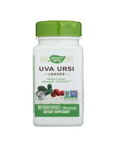 Nature's Way - Uva Ursi Leaves - 480 mg - 100 Capsules